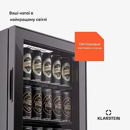 Холодильник для напоїв Klarstein Beersafe 74 Slim (10045534) - мініатюра 5