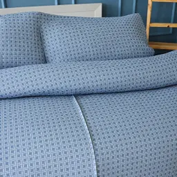 Комплект постільної білизни Ranforce Elite MirSon Subtle Grid 110 x 140 см (2200013516774) - мініатюра 3