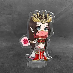 Акрилова колекційна фігурка Chibi Аніме: Розколота битвою синьова небес Цай Лінь / Cai Lin 10 см