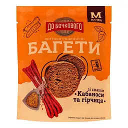 Багеты ржано-пшеничные К Бочковому Кабаносы и горчица 80 г