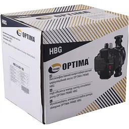 Насос циркуляційний енергоощадний Optima PRIME HBG 25-160AUTO 180мм - мініатюра 5