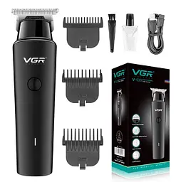 Тример VGR V-933, 4 насадки, Black