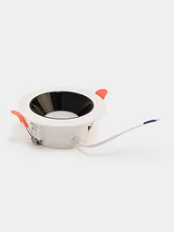 Точковий LED світильник Brille HDL-DS 186/7W NW WH/BK 33-253 - мініатюра 4