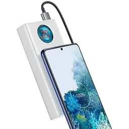 Портативний зовнішній акумулятор Baseus Amblight 65W 30000mAh (PPLG-A02, PPLG000102) - мініатюра 4