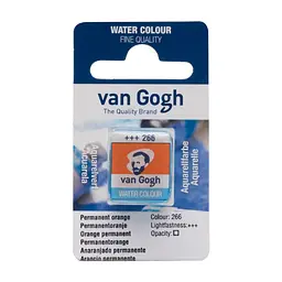 Фарба акварельна Van Gogh (266) Перм. оранжевий кювета Royal Talens (8712079419066)