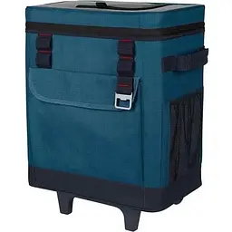 Терморюкзак 2E Picnic Dark Blue поліестер 50 л на колесах 38x49.5x27 см (2E-TWBP50L-DB)