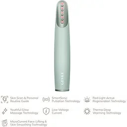 Масажер для обличчя GESKE Skin Firming Wand 7в1 Green (HB0429) [176850] - мініатюра 4