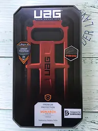 Чохол протиударний UAG Monarch (Original) для Samsung Galaxy S10 (6.1") Crimson - мініатюра 8