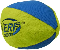 М'який футбольний м'яч для собак Nerf Dog Trackshot з інтерактивною пищалкою і хрустом - мініатюра 4