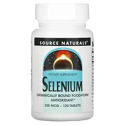 Селен (дріжджовий) Selenium Yeast Free 200 мкг - 120 таблеток