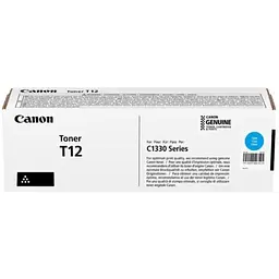 Тонер-картридж Canon T12 Cyan (5097C006AA)