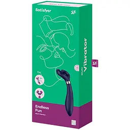 Вібратор для пар Satisfyer Endless Fun Blue - мініатюра 3