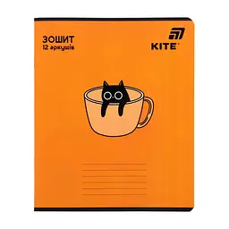 Зошит Kite One color, 12 аркушів, лінія (K26-234), в асортименті - мініатюра 5