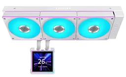 СВО Lian Li HydroShift II LCD-S 360CL White (G89.GHS2LCDS36CW.00) - мініатюра 2