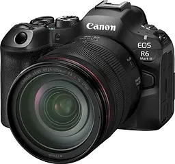Цифровий фотоапарат Canon EOS R6 Mark III + RF 24-105 f/4.0 L IS (7084C027AA)