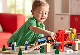 Дерев'яна дитяча залізниця Melissa&Doug (MD701) - мініатюра 6