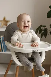 Стільчик для годування 2в1 Hanert Liebe Light Green - мініатюра 4