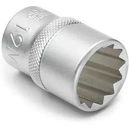 Головка торцева Wurth коротка 1/2IN 12-гранний профіль SW30 Red Stripe (5763012430) - мініатюра 2