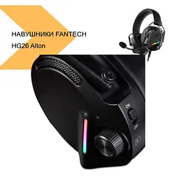 Ігрові навушники з високоякісним звуком Fantech HG26 Alton (38733-01_1571) - мініатюра 2