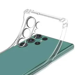 Панель BeCover Anti-Shock для Samsung Galaxy S25 Ultra SM-S938 Clear (712904) - мініатюра 2