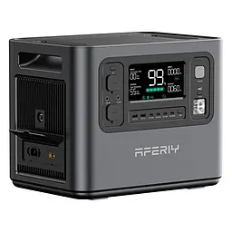 Зарядна станція Aferiy AF-P210 2400 Вт/ 2048 Вт/час LifePo4 Сірий (UFTAFP210)
