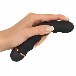 Класичний вібратор You2Toys 17 см чорний - мініатюра 4