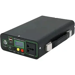 Інвертор акумуляторний потужністю 300W із сонячною панеллю 45W XPRO EP-3018 (44081-EP-3018-300W_5754) - мініатюра 2