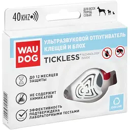 Ультразвуковий відлякувач кліщів та бліх Waudog (PRO10-101WH) - мініатюра 3
