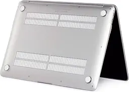 Пластикова накладка (верх та низ) HardShell Crystal Case для Apple MacBook Air 13` A1932/A2179/A2337 2018-2020 (Transparent) [77501] - мініатюра 4
