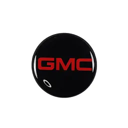 Наклейка з логотипом GMC для авто і ключів, 15 мм, ПВХ-пластик, об’ємна