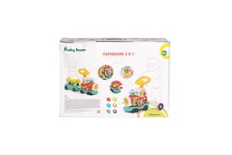 Дитячий музичний паровозик Baby Team 2 в 1 (8910) - мініатюра 5