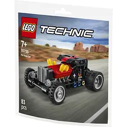 Конструктор LEGO Technic Автомобіль Хот-род 83 деталі (30735) - мініатюра 3