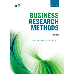 Business Research Methods - Alan Bryman