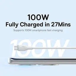 Кабель Baseus Pudding Series Fast Charging Cable USB to Type-C 100W 1.2m P10355703511-00 Purple - мініатюра 5