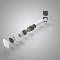 Рекуператор Ventoxx Harmony 0.5м (RV-2-05-GR2-A10W-RC) [135206] - мініатюра 6