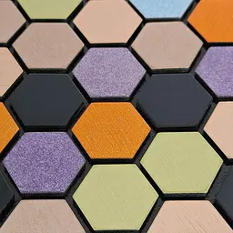 Самоклеюча алюмінієва плитка Sticker Wall 300х300х3мм Кольорова SW-00001935 - мініатюра 5
