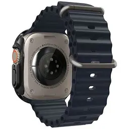 Захисний чохол зі склом Spigen Thin Fit 360 Black для Apple Watch Ultra/Ultra 2 49mm (ACS05558) - мініатюра 9