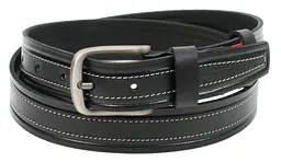Чоловічий шкіряний ремінь Skipper 126-146х3,8 см acs0017383 - мініатюра 1