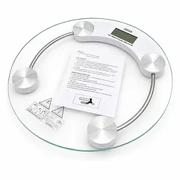 Електронні підлогові ваги зі скляною платформою Health Mini Scale 2003A до 180 кг - мініатюра 5