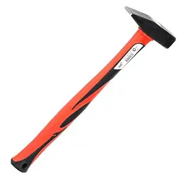 Молоток слюсарний INTERTOOL HT-0253, 300 г, фібергласова ручка, посилений - мініатюра 6