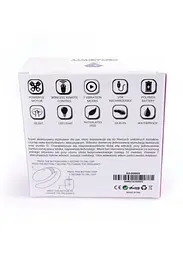 Вібратор для пар V-Vibe Purple, USB, 7 Function, Remote Control - мініатюра 8