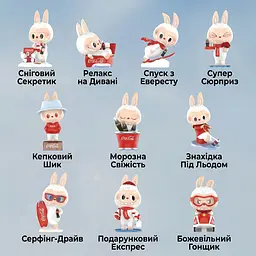 Лабубу брелок UFT сюрприз Labubu Pop Mart Coca-Cola Enjoy Monsters рандомний персонаж (UFTColaEnjoy1)
 - мініатюра 3