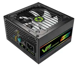 Блок живлення GameMax VP-600-RGB 600W 80+ (VP-600-RGB) Black - мініатюра 2