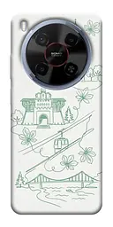 TPU чохол Demsky Heart of Kyiv для ZTE Nubia V70 Max
