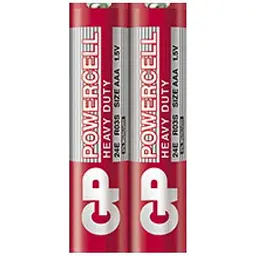 Батарейка GP R03 2шт POWERCELL 1.5V 24ER-S2 сольов