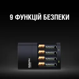 Зарядний пристрій для пальчикових та мізинчикових батарейок Duracell Hi-Speed (5007497) - мініатюра 4