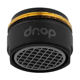 Водозберігаючий аератор Drop CL24-BL для змішувача - Економія 58%, зовнішня М 24 мм, чорний