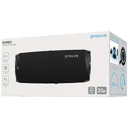 Портативна акустика Proove Rumble 20W (APP) black (PSRM2001AP01) - мініатюра 10