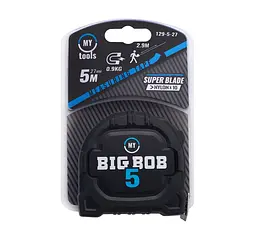 Рулетка вимірювальна My Tools Big Bob 27 мм x 5 м (129-5-27) - мініатюра 7