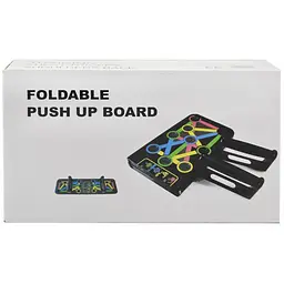 Складна дошка для віджимань підлогова з ручками Foldable Push Up Board - мініатюра 5